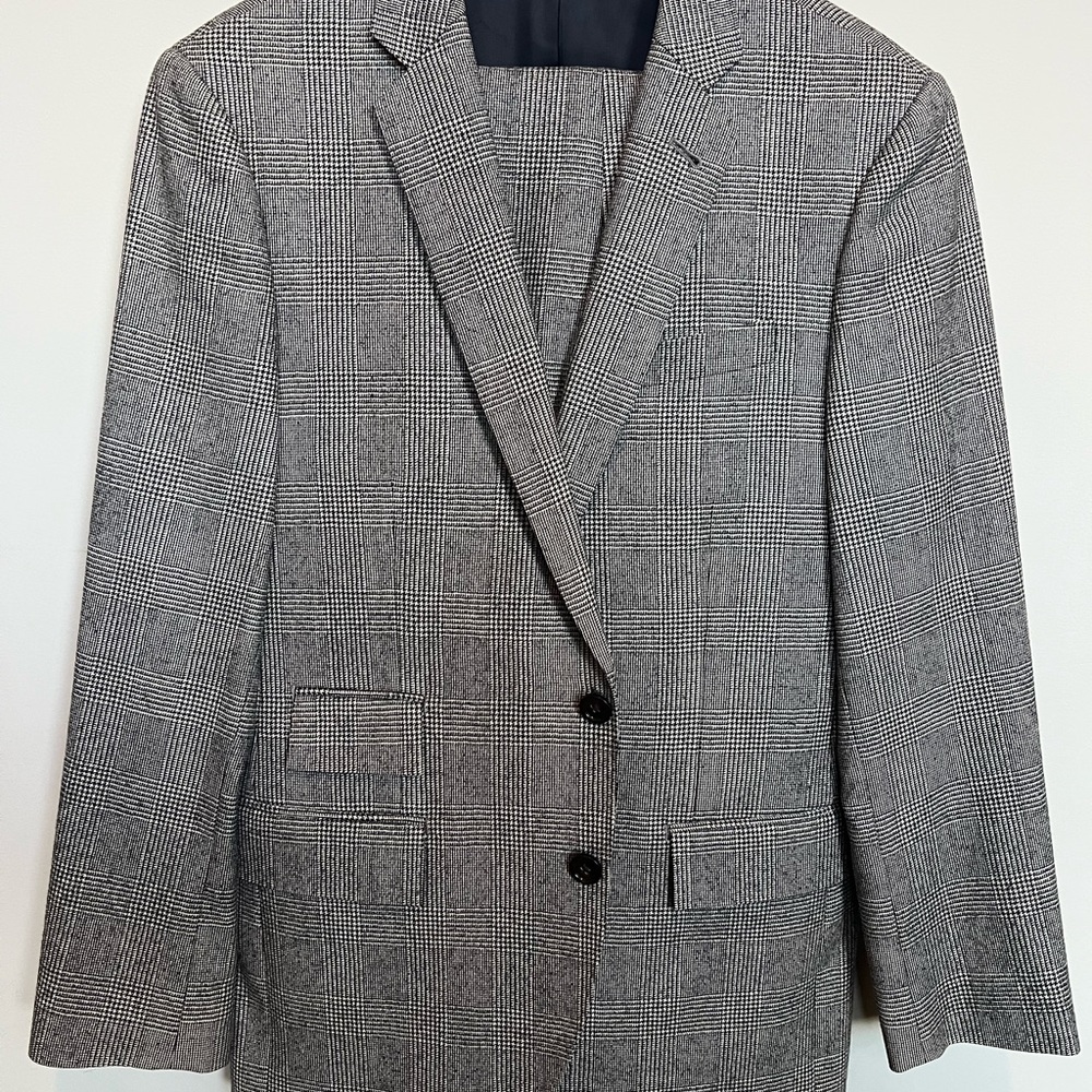 J.Crew Prince of Wales Plaid Ludlow Suit